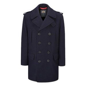 XXL Gloverall 70th Anniversary Navy Churchill Reefer Peacoat (Worn Once!!!)